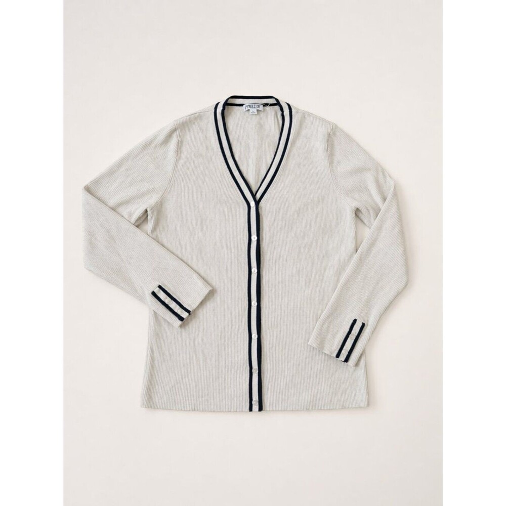 Vintage Pendleton Silk-Blend Cream Cardigan